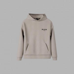 Beige Blvck Shades Hoodie Singapore | 016974-AOI