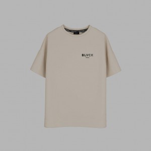 Beige Blvck Shades Tee Singapore | 857201-DWS