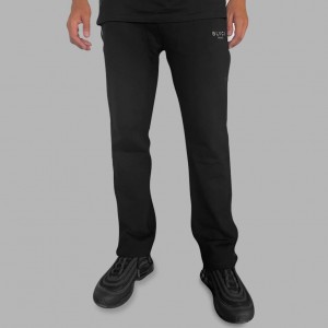 Black Blvck Buttoned Sweatpants Singapore | 134627-RHA