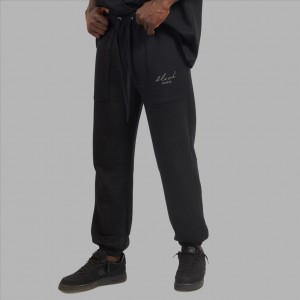 Black Blvck Classic Sweatpants Singapore | 746092-KOZ