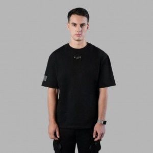 Black Blvck Destruction Tee Singapore | 394072-UXC