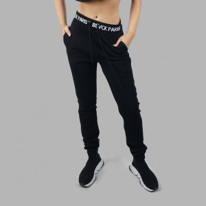 Black Blvck Waistband Jogging Singapore | 632541-YUA