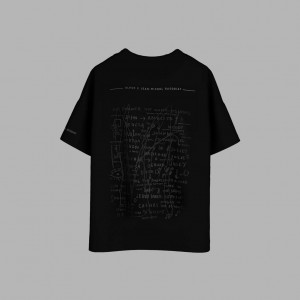 Black Blvck x Basquiat 'Crown' Tee Singapore | 295701-XZR