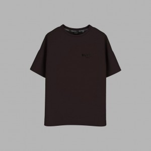 Brown Blvck Shades Tee Singapore | 418796-XHT