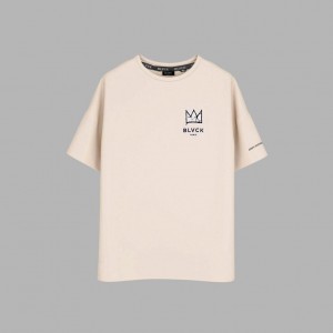 Cream Blvck x Basquiat 'Crown' Tee Singapore | 318952-KTH