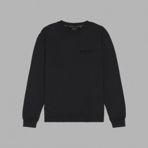 Dark Grey Blvck Sweater Singapore | 324180-KXD