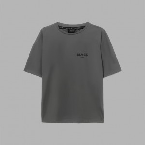 Light Grey Blvck Shades Tee Singapore | 105497-PUT