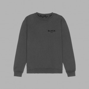 Light Grey Blvck Sweater Singapore | 369184-KFJ