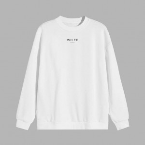 White Blvck Minimal Sweater Singapore | 039528-WLD