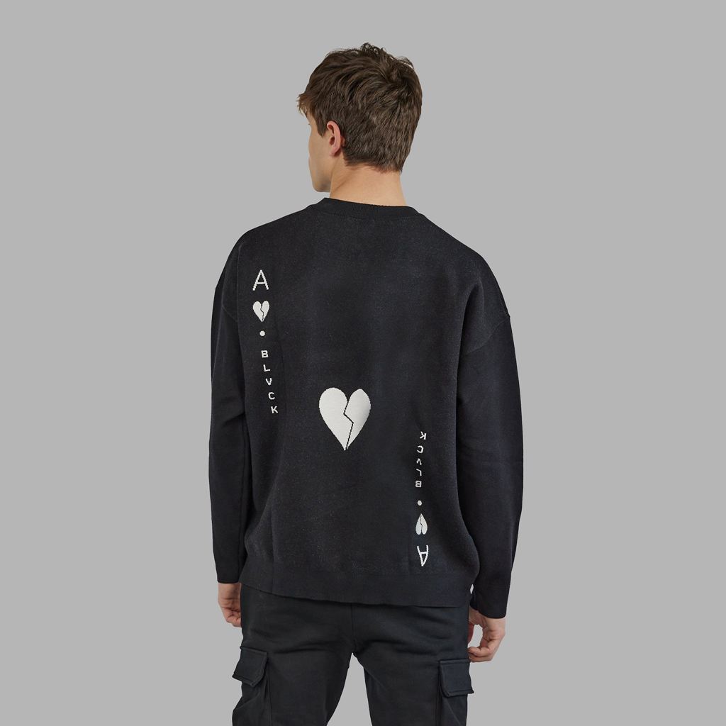 Black Blvck Ace Sweater Singapore | 496018-RPD