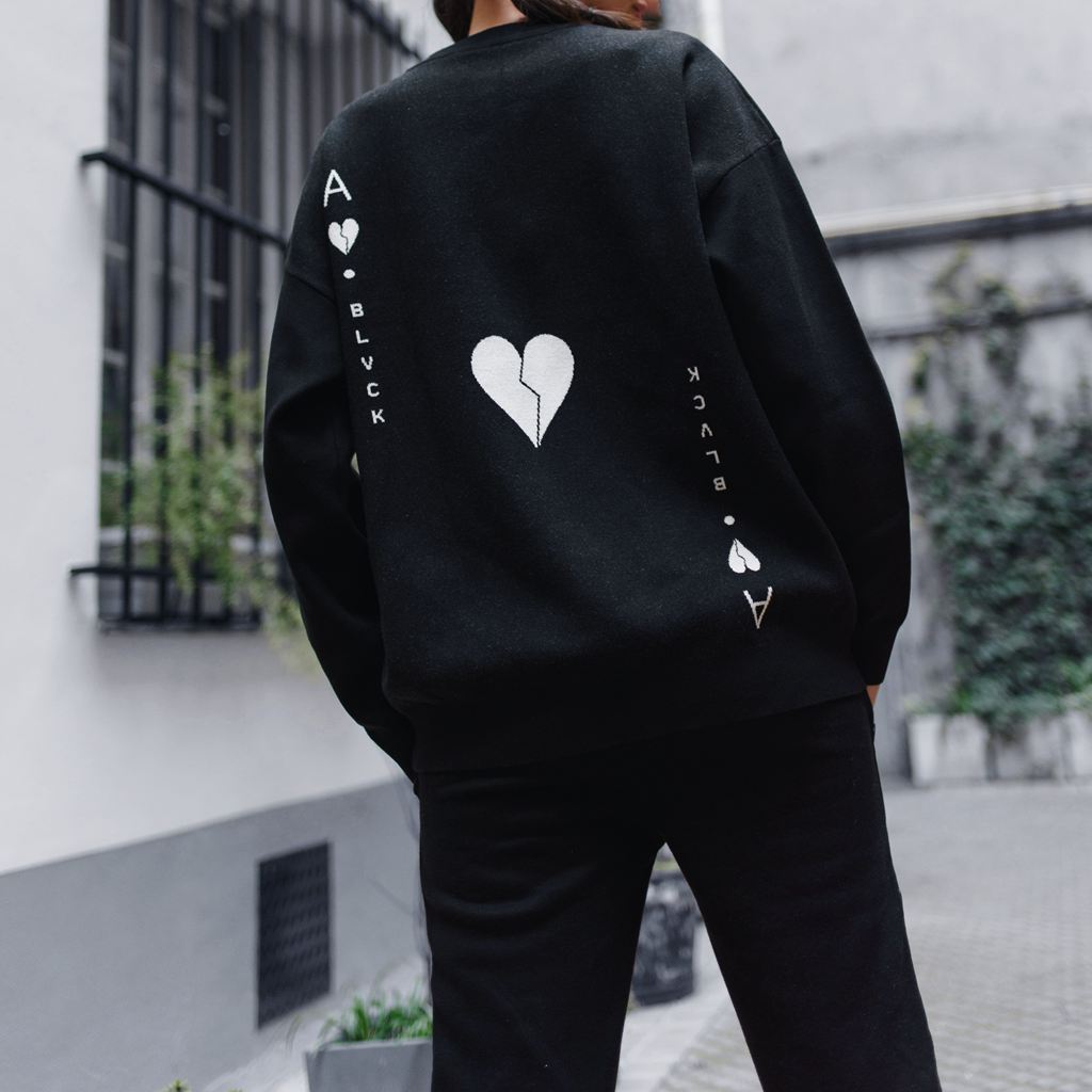 Black Blvck Ace Sweater Singapore | 496018-RPD