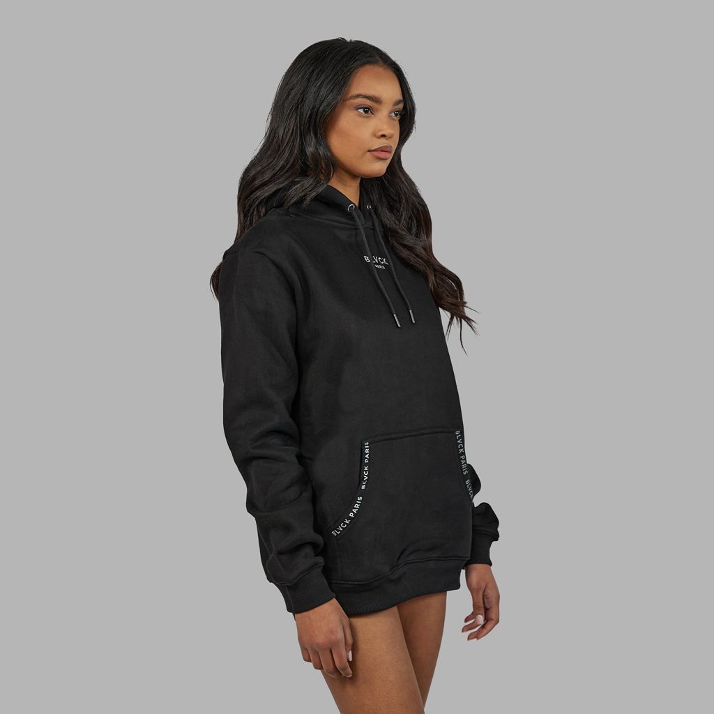 Black Blvck Angel Hoodie Singapore | 832075-ISE