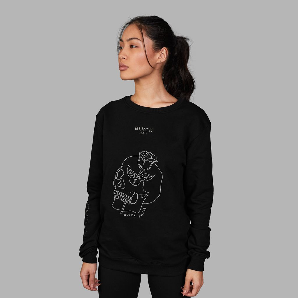 Black Blvck Bad Romance' Sweater Singapore | 195076-XKI