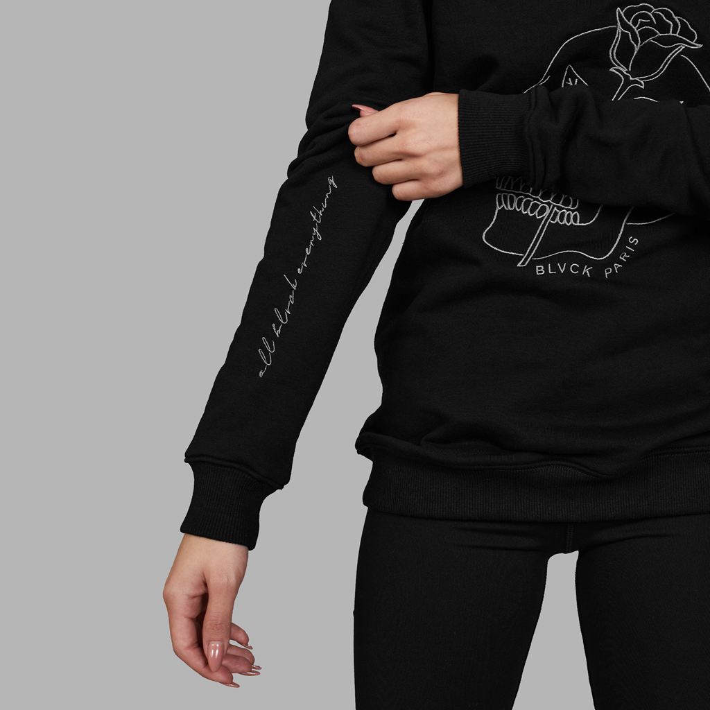 Black Blvck Bad Romance' Sweater Singapore | 714860-LSE