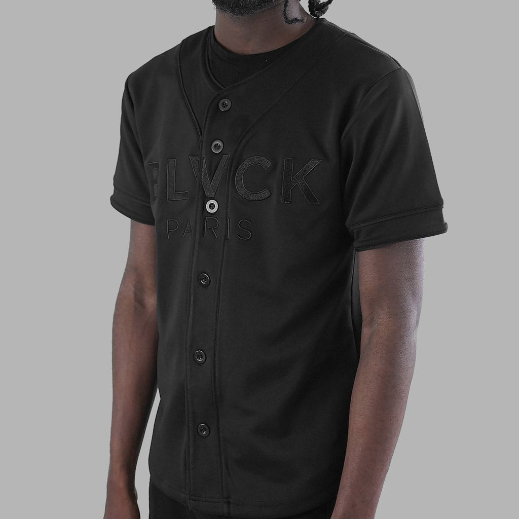 Black Blvck Baseball Jersey Singapore | 927351-JEX