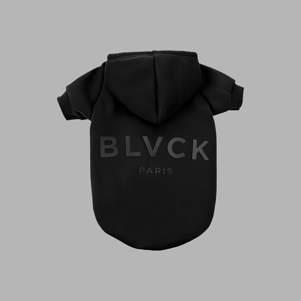 Black Blvck Bold Pet Hoodie Singapore | 804593-QYA