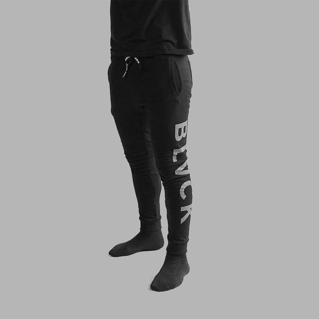 Black Blvck Bold Sweatpants Singapore | 460981-CFM