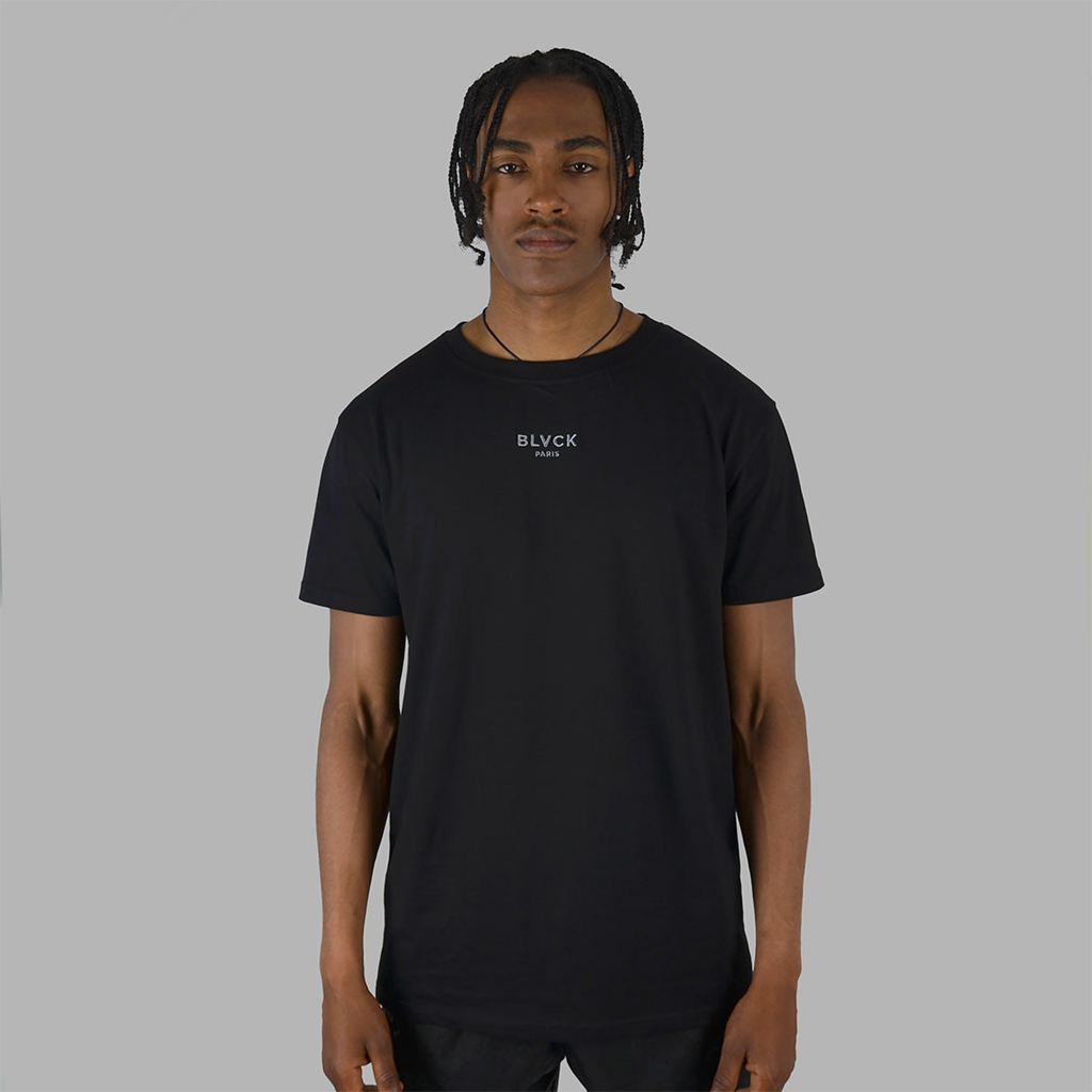 Black Blvck Branded Tee Singapore | 541796-OUE