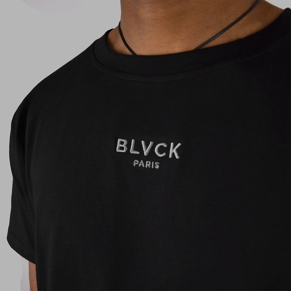 Black Blvck Branded Tee Singapore | 541796-OUE