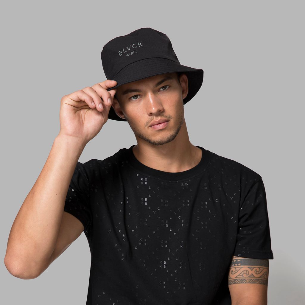 Black Blvck Bucket Hat Singapore | 365290-UQO