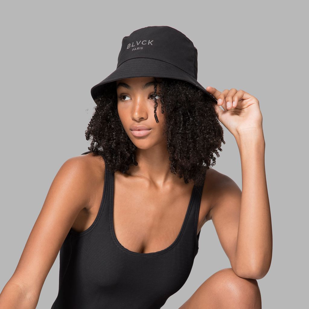 Black Blvck Bucket Hat Singapore | 365290-UQO