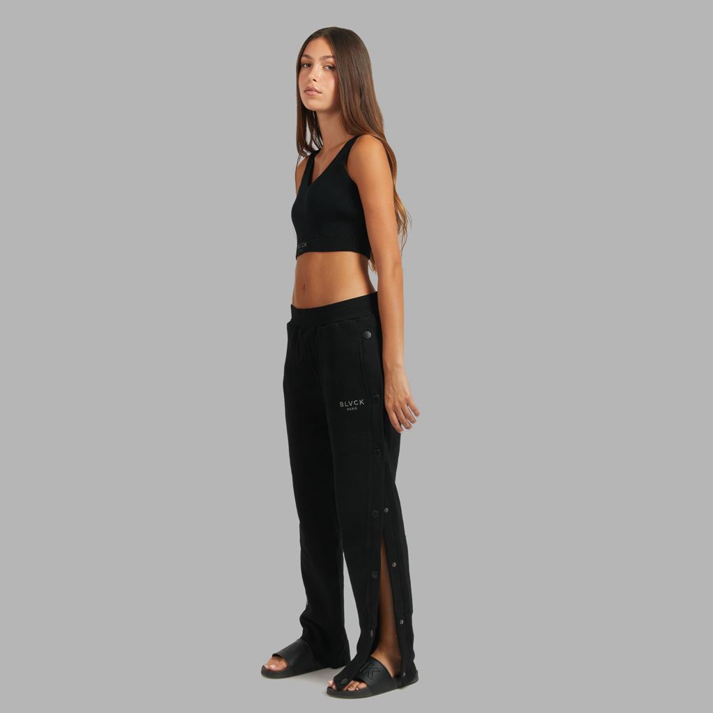 Black Blvck Buttoned Pants Singapore | 836214-LMY