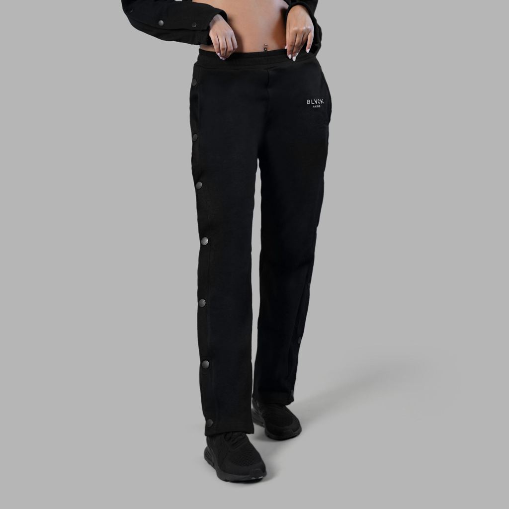 Black Blvck Buttoned Pants Singapore | 836214-LMY