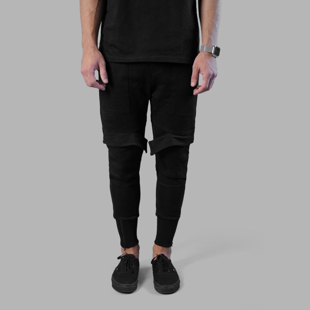 Black Blvck Cargo Pants Singapore | 321690-KQT