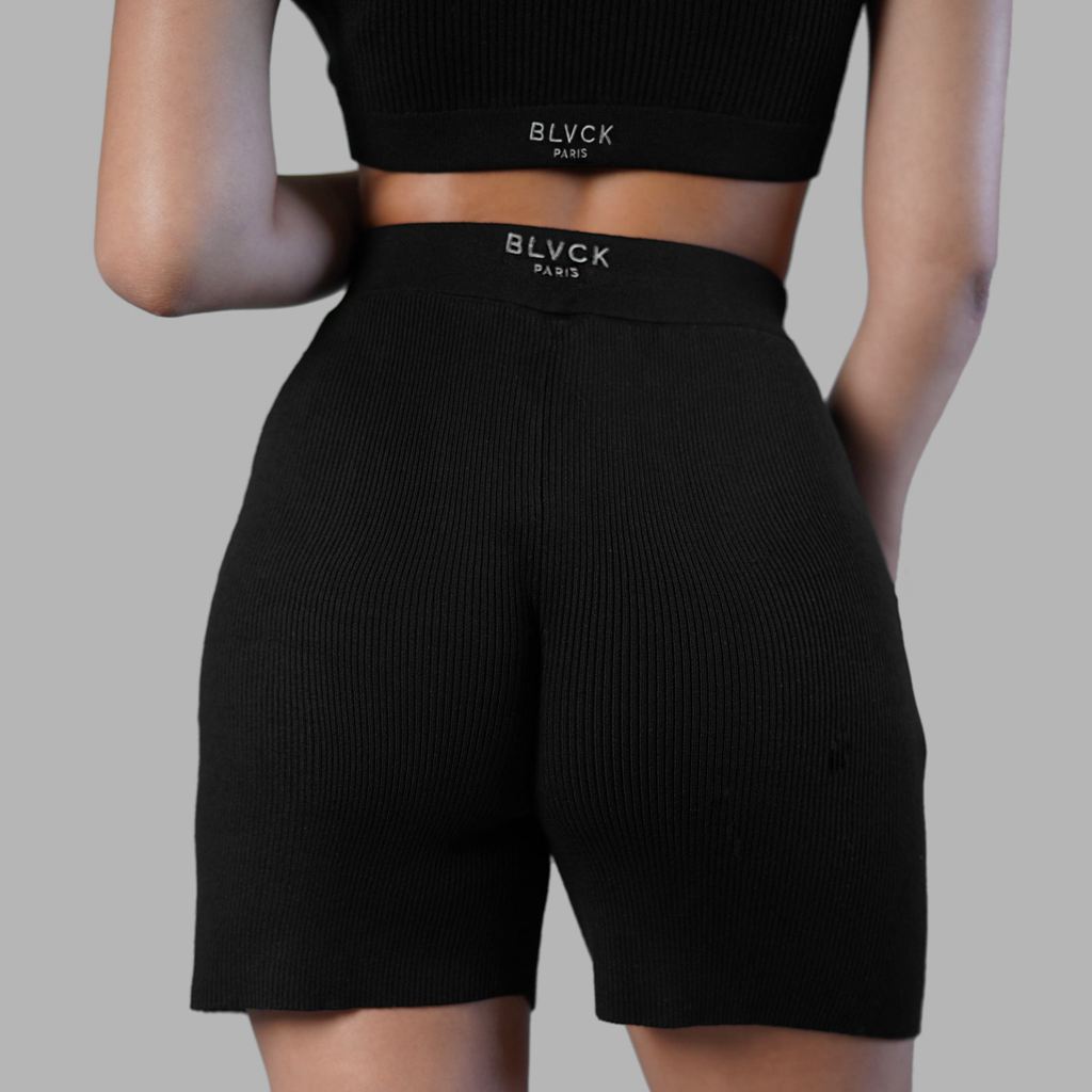 Black Blvck Cashmere Shorts Singapore | 652190-RIQ