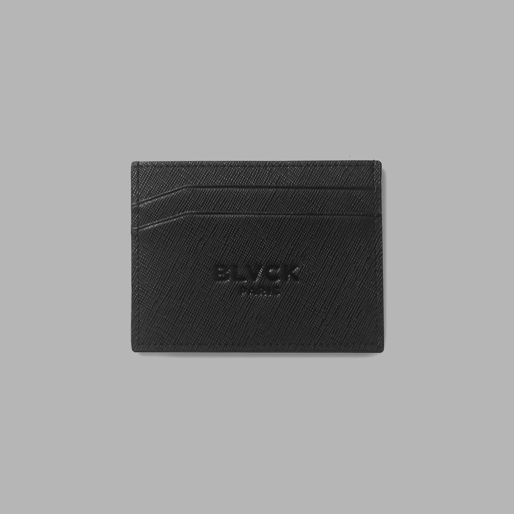 Black Blvck Classic Card Holder Singapore | 806534-HVM