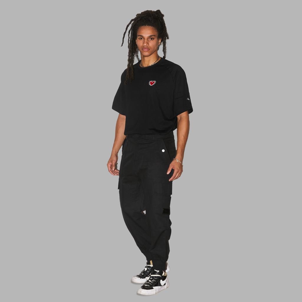 Black Blvck Classic Cargo Pants Singapore | 628571-NLE