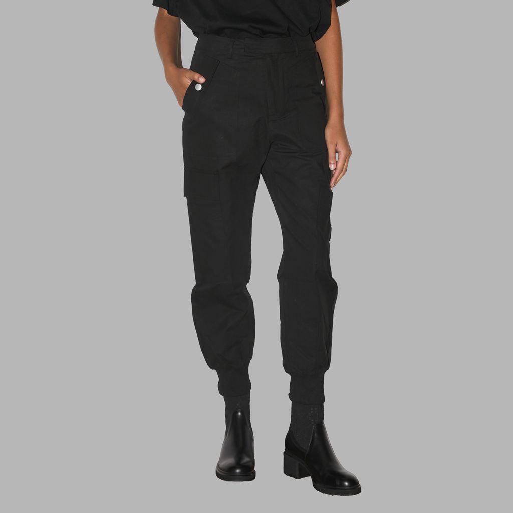 Black Blvck Classic Cargo Pants Singapore | 673149-GPH