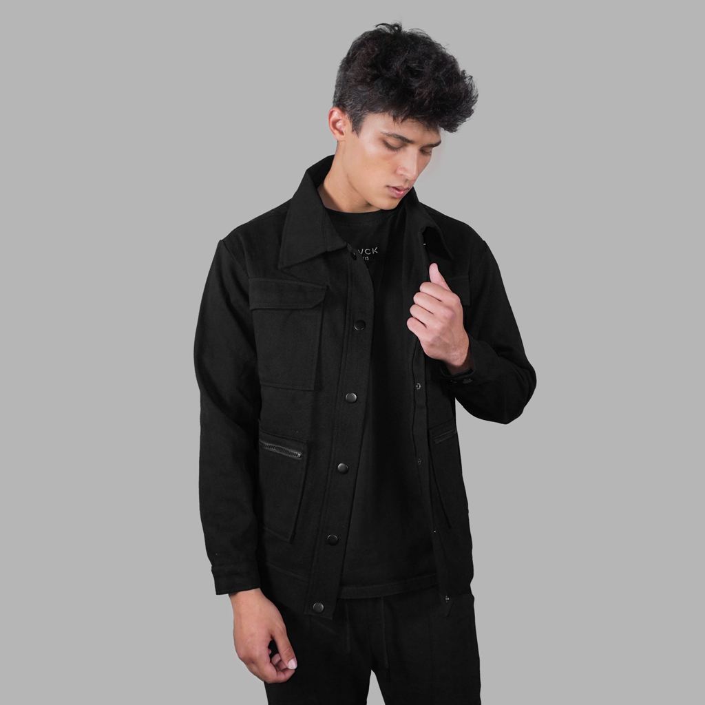 Black Blvck Dark jacket Singapore | 832701-QOG