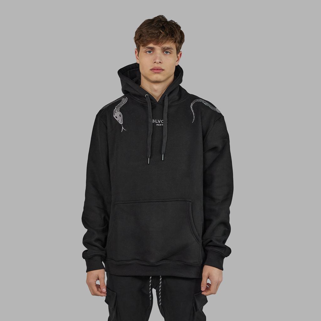 Black Blvck Enchanted Hoodie Singapore | 876251-KSJ