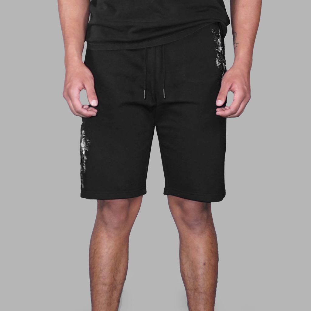 Black Blvck Floral Short Singapore | 107426-WPZ