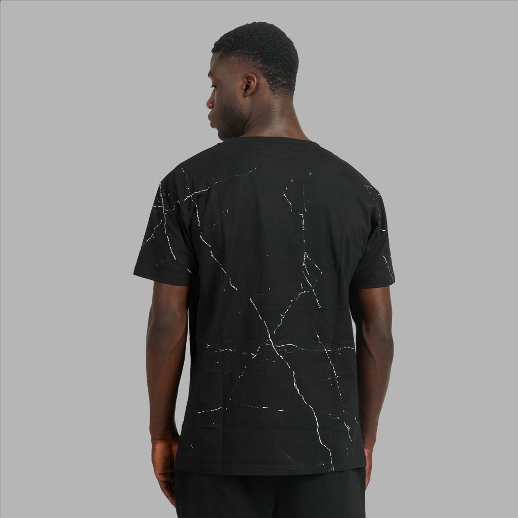 Black Blvck Marble Tee Singapore | 314609-GTW