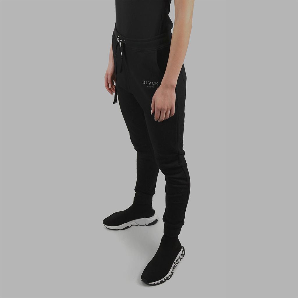 Black Blvck Minimalist Sweatpants Singapore | 649182-ZBD