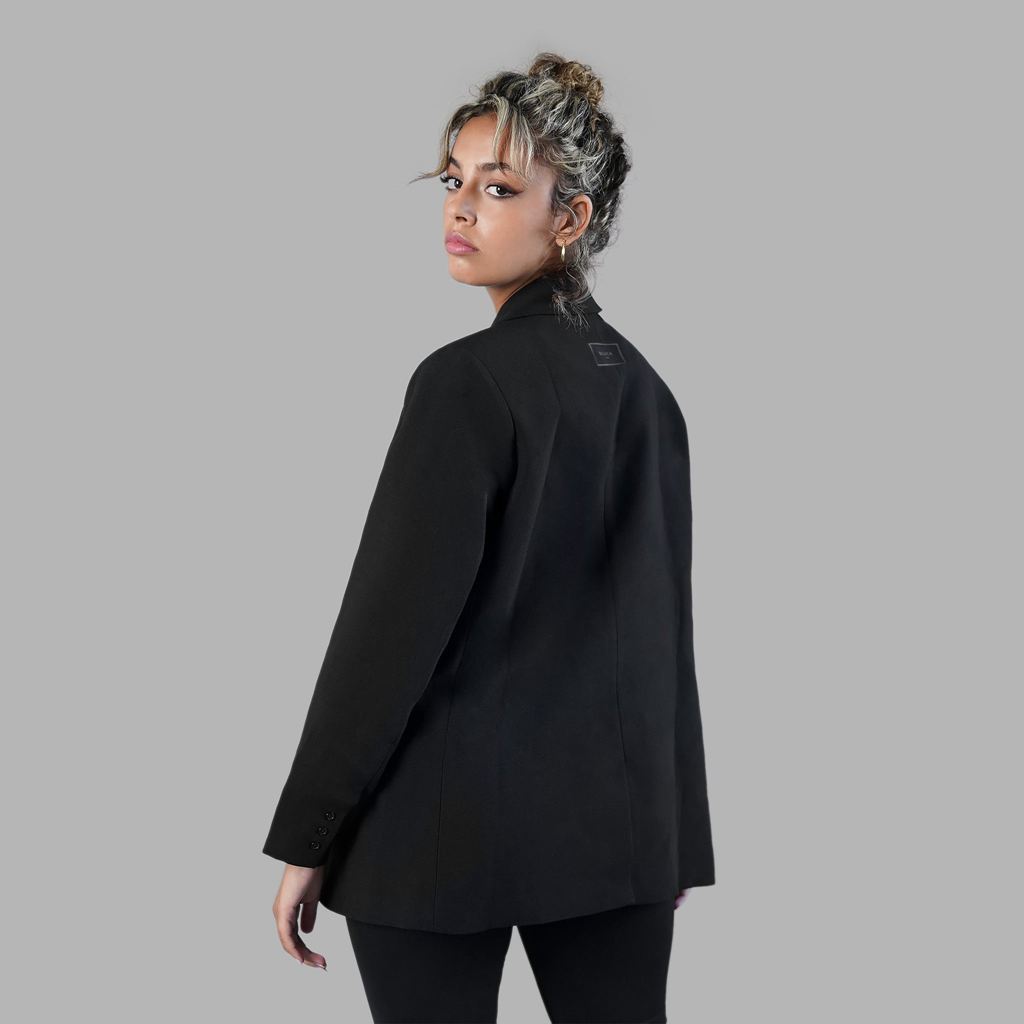 Black Blvck Oversize Blazer Singapore | 537928-BEV