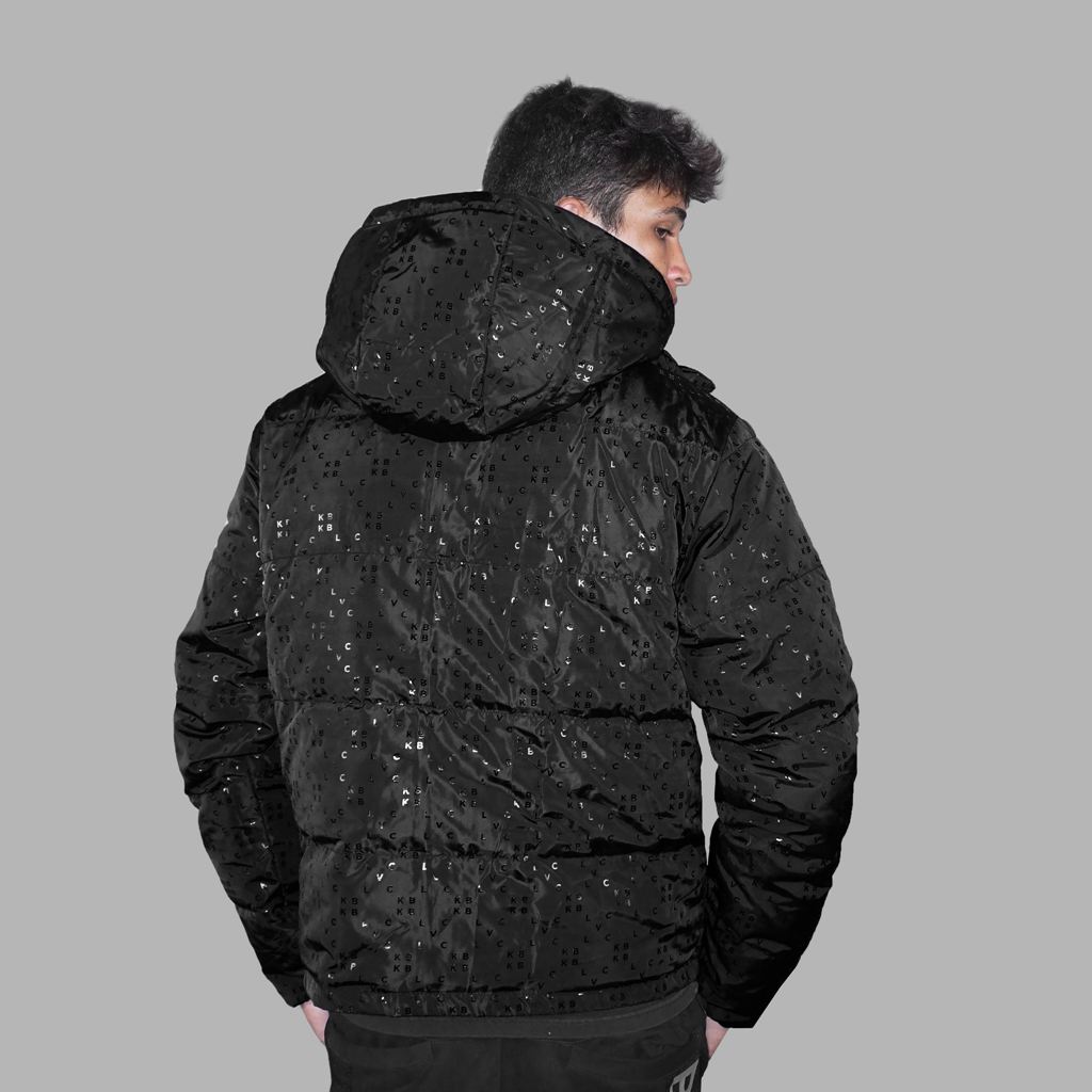 Black Blvck Reversible Puffer Coat Singapore | 168592-CKZ