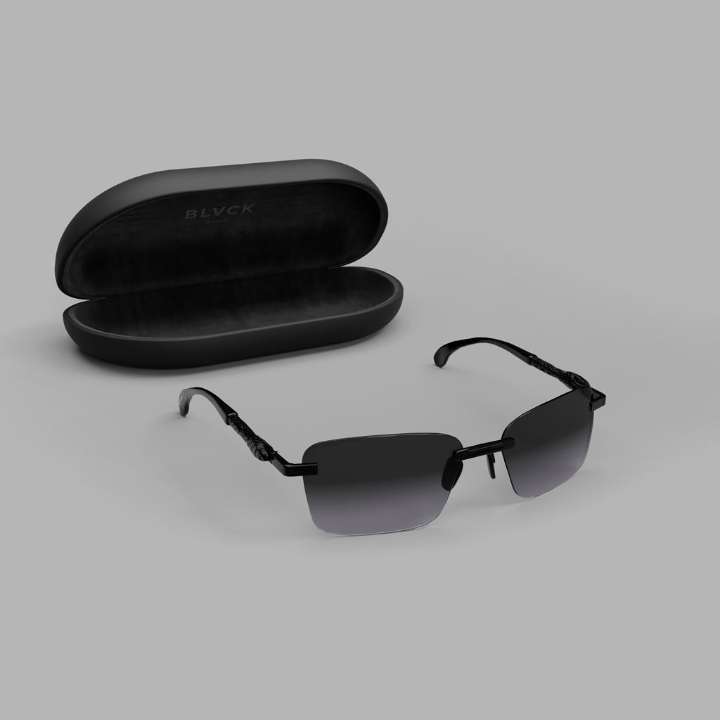 Black Blvck Shades Sunglasses Singapore | 621490-WLN