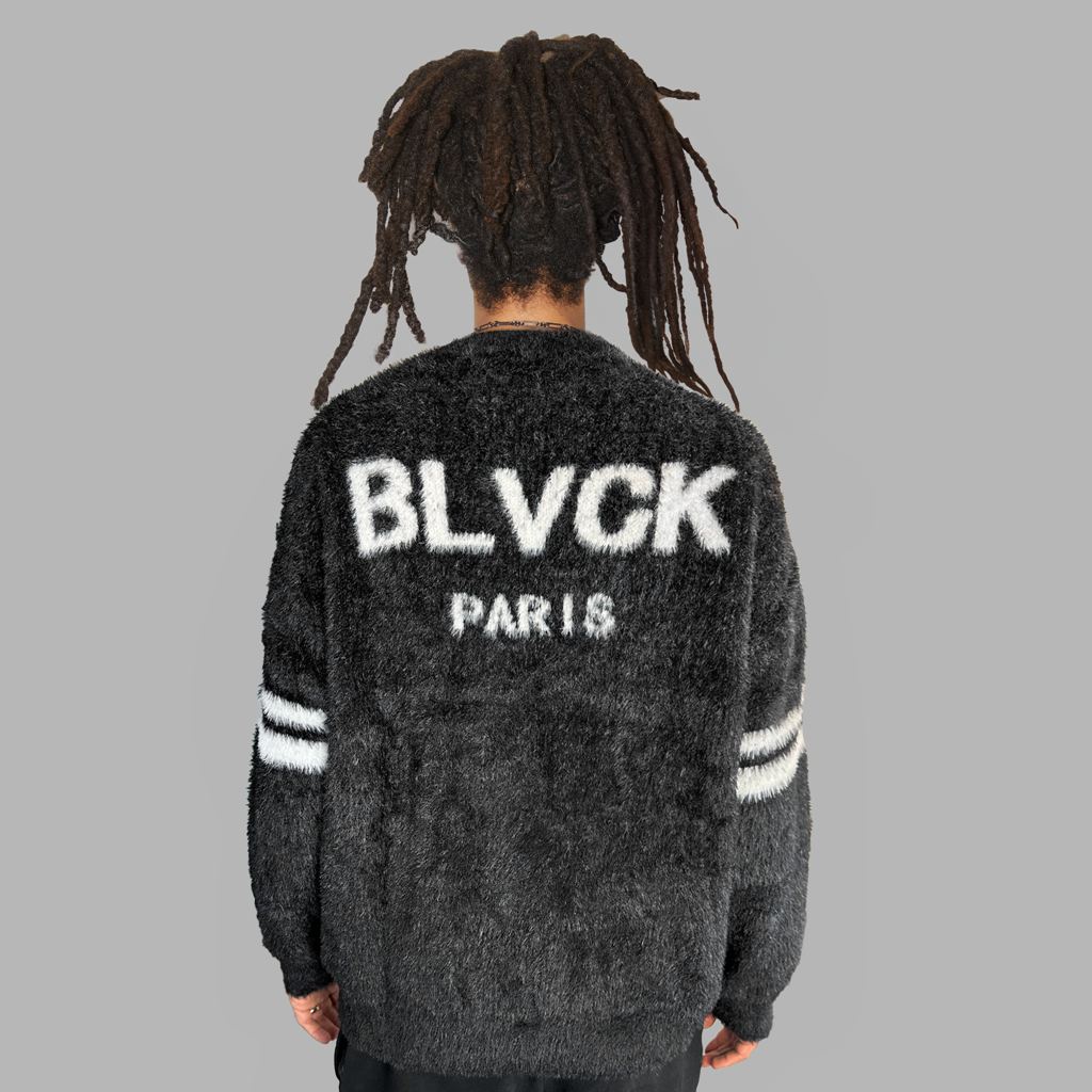 Black Blvck Signature Mohair Sweater Singapore | 307561-OZU