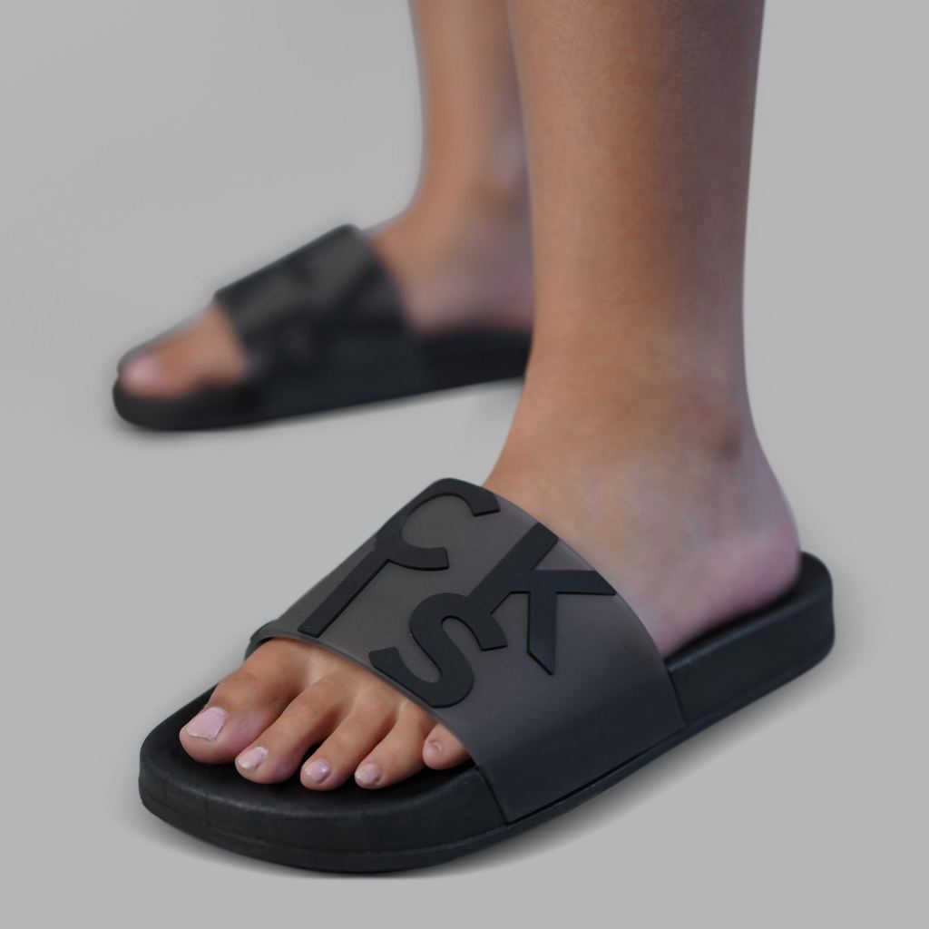 Black Blvck Signature Slides Singapore | 520847-VQW