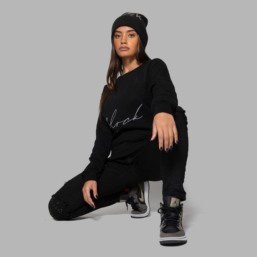 Black Blvck Signature Sweater Singapore | 678309-KPD