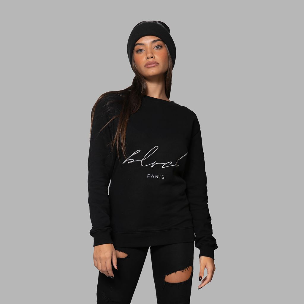 Black Blvck Signature Sweater Singapore | 678309-KPD