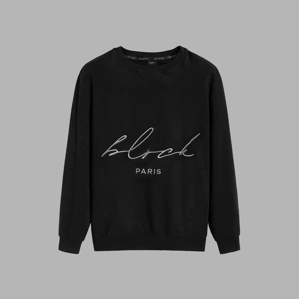 Black Blvck Signature Sweater Singapore | 678309-KPD