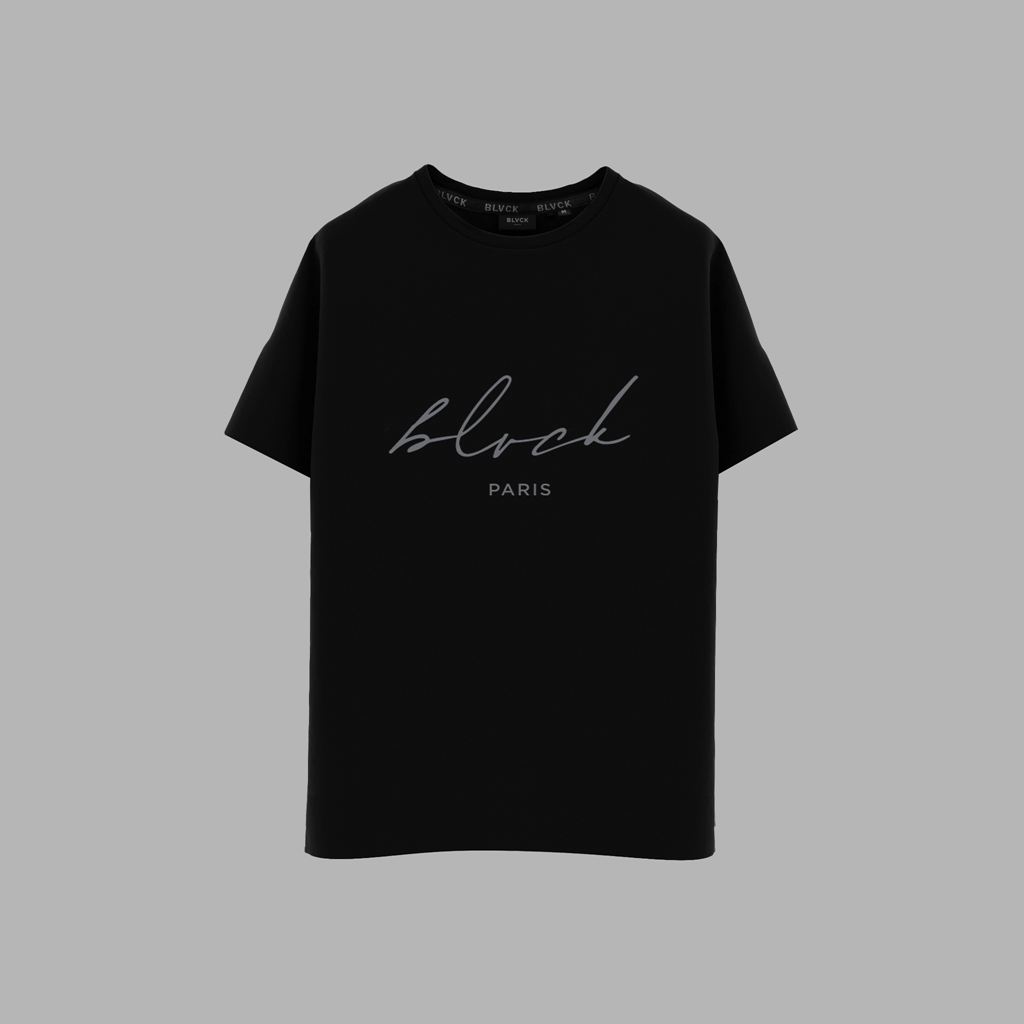 Black Blvck Signature Tee Singapore | 346852-XYE