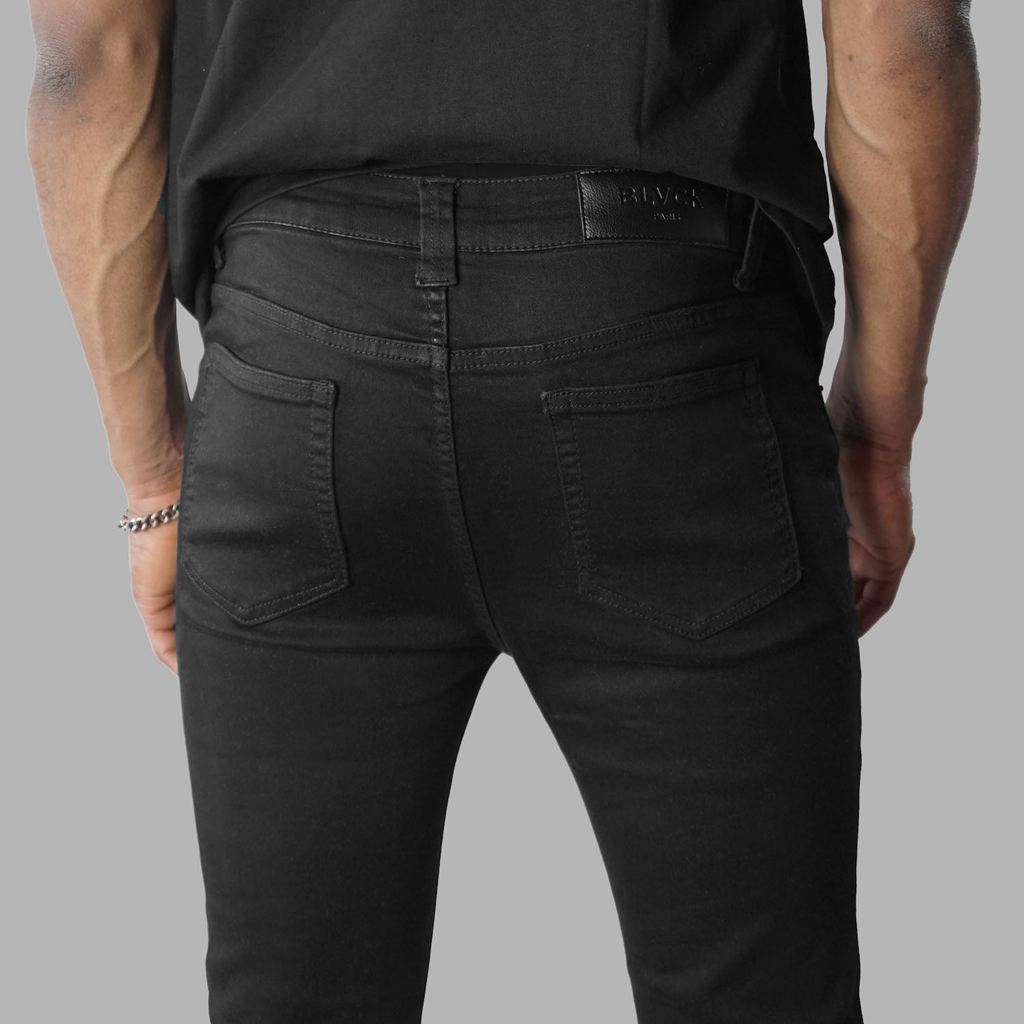 Black Blvck Skinny Jeans Singapore | 739568-OEJ