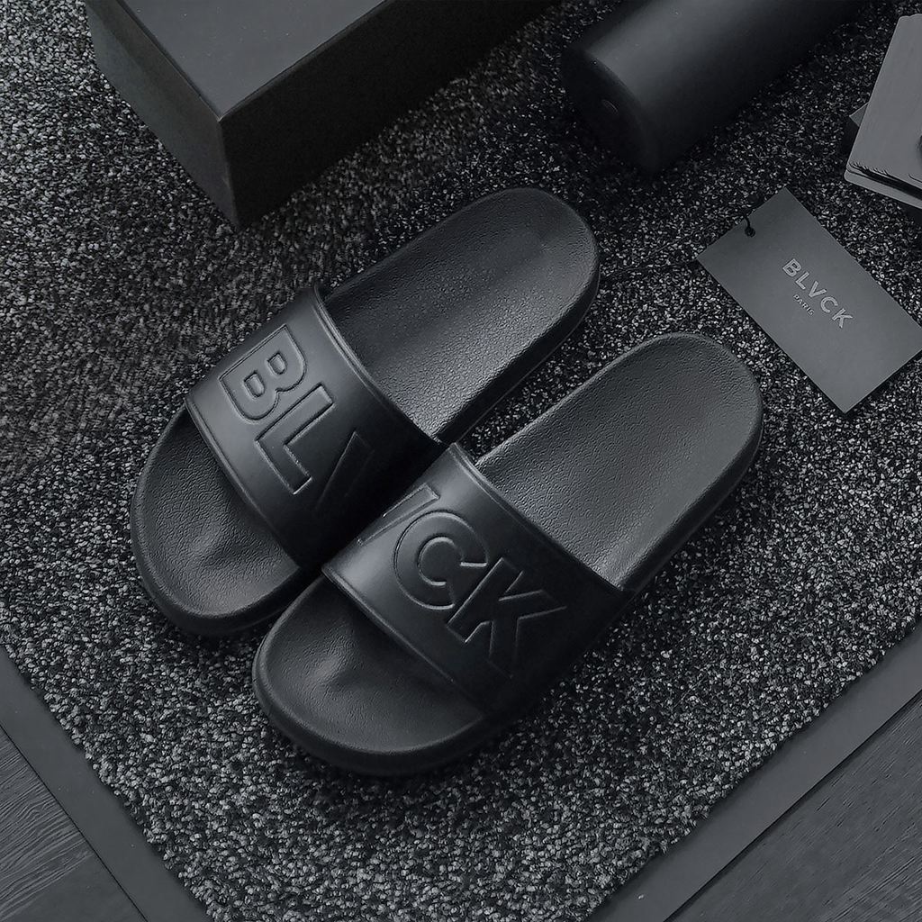 Black Blvck Slides Singapore | 156409-LPA