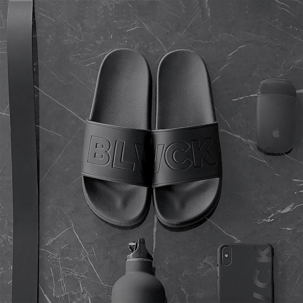 Black Blvck Slides Singapore | 156409-LPA