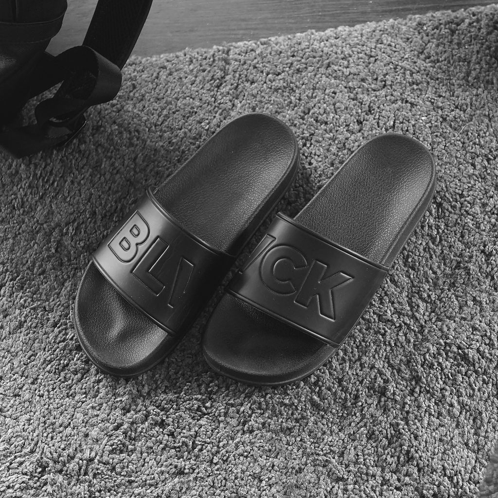 Black Blvck Slides Singapore | 156409-LPA